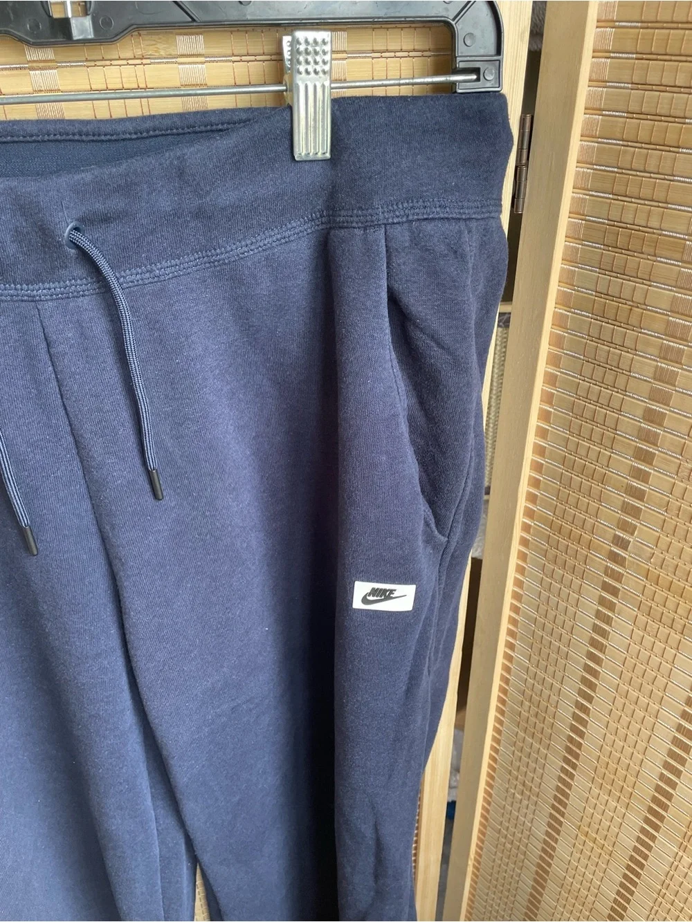 Nike Men’s Dark Navy Drawstring Joggers sweatpants sweats blue